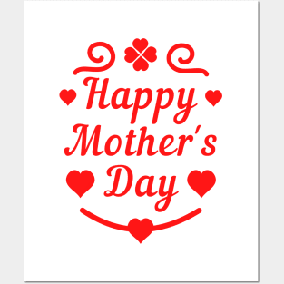 Happy Mothers Day Posters and Art